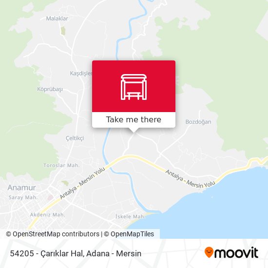 54205 - Çarıklar Hal map