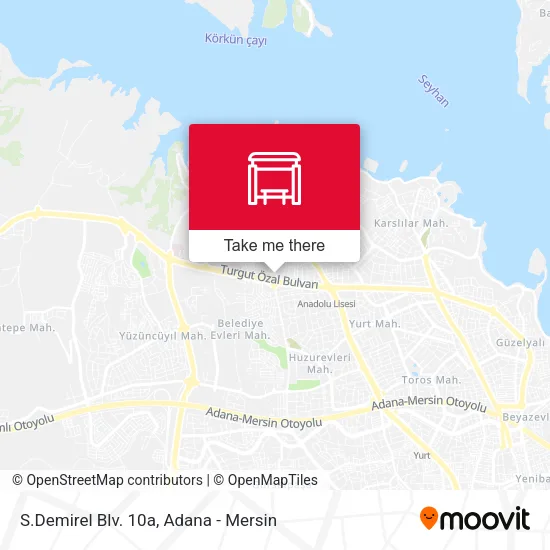 S.Demirel Blv. 10a map