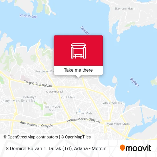 S.Demirel Bulvari 1. Durak (Trt) map