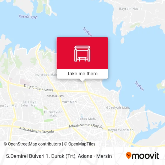 S.Demirel Bulvari 1. Durak (Trt) map