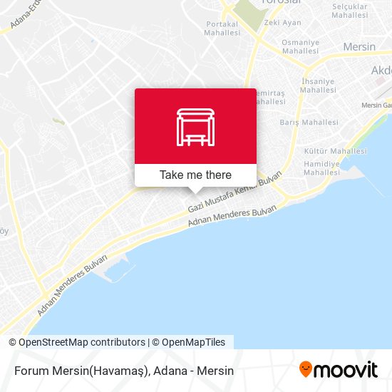 Forum Mersin(Havamaş) map