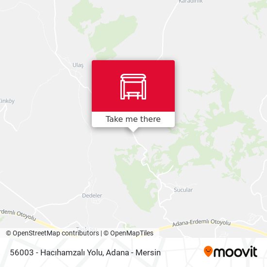 56003 - Hacıhamzalı Yolu map