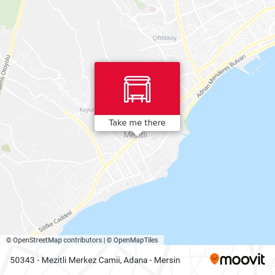 50343 - Mezitli Merkez Camii map
