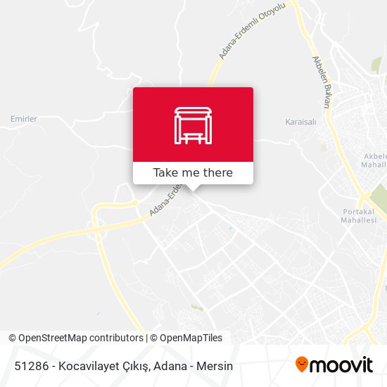 51286 - Kocavilayet Çıkış map