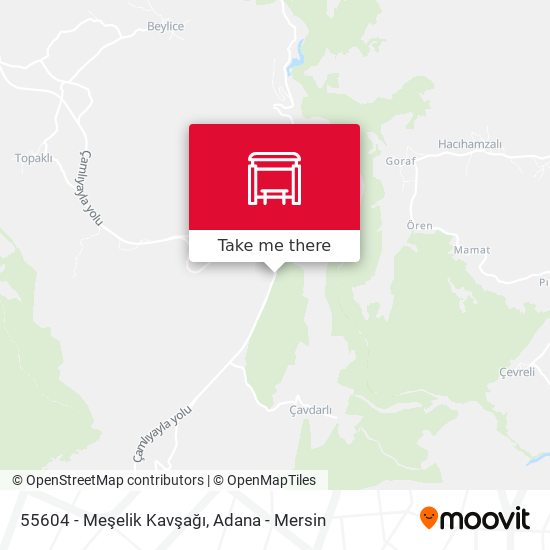 55604 - Meşelik Kavşağı map