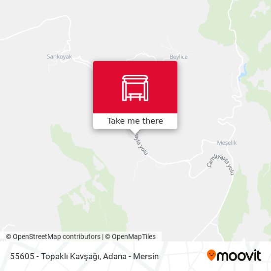 55605 - Topaklı Kavşağı map