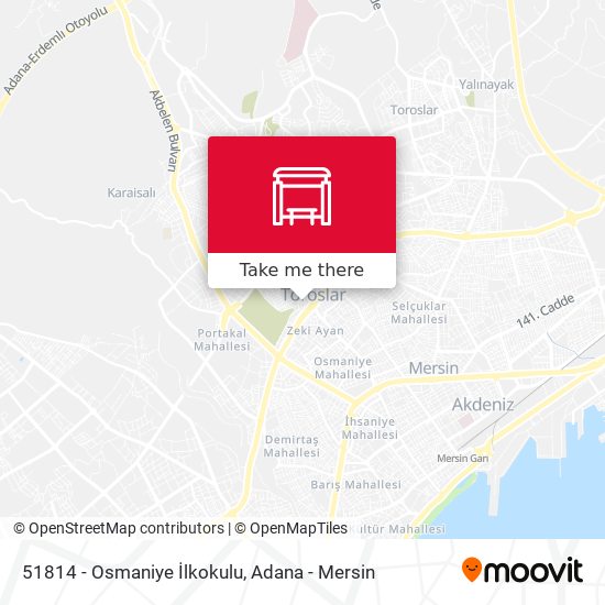 51814 - Osmaniye İlkokulu map
