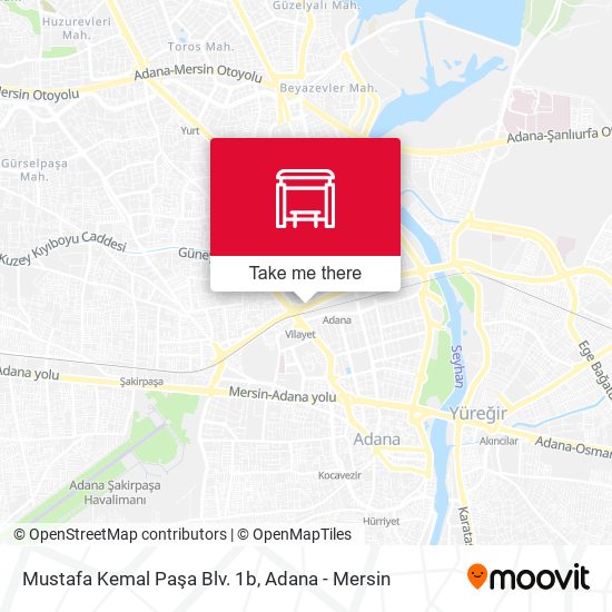 Mustafa Kemal Paşa Blv. 1b map
