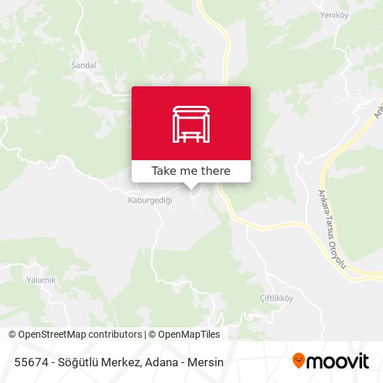 55674 - Söğütlü Merkez map
