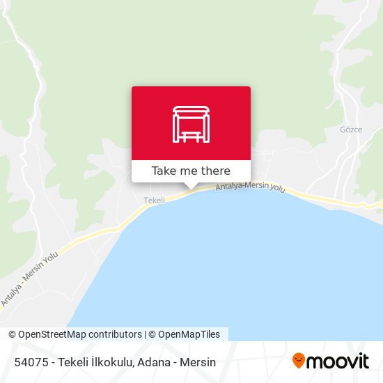 54075 - Tekeli İlkokulu map