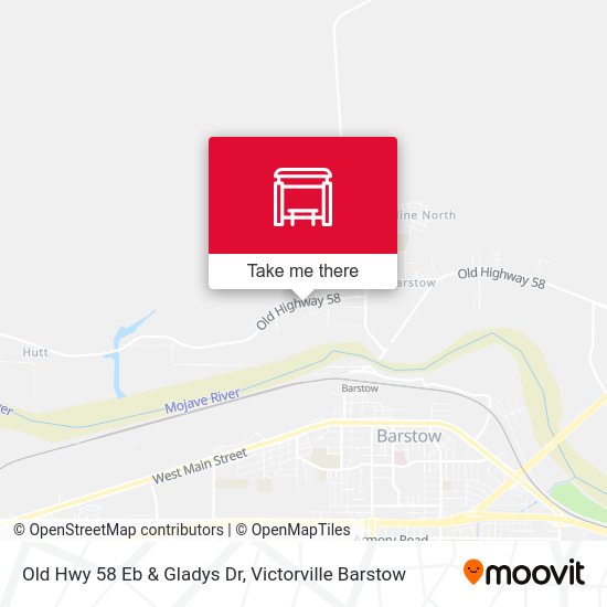 Old Hwy 58 Eb & Gladys Dr map