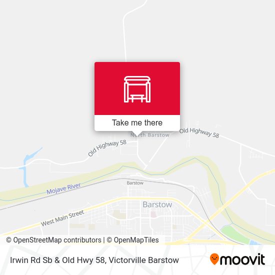 Mapa de Irwin Rd Sb & Old Hwy 58