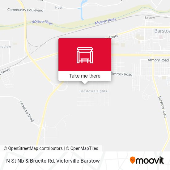 Mapa de N St Nb & Brucite Rd
