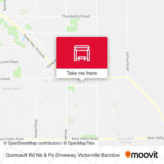 Quinnault Rd Nb & Po Driveway map