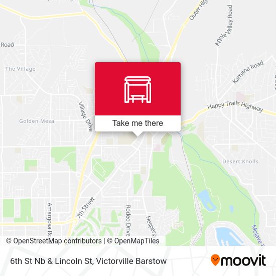 6th St Nb & Lincoln St map