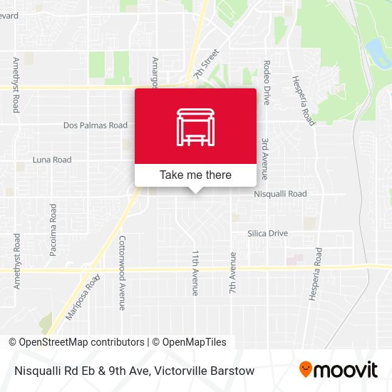 Mapa de Nisqualli Rd Eb & 9th Ave