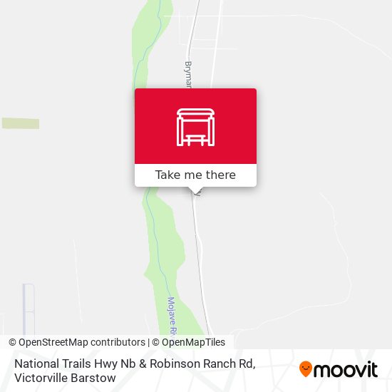 National Trails Hwy Nb & Robinson Ranch Rd map