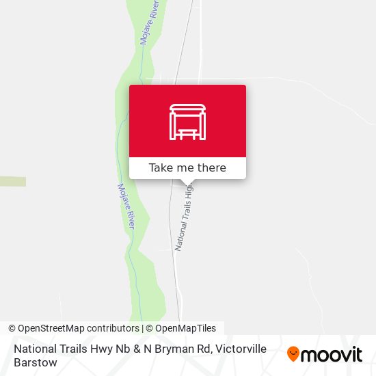 Mapa de National Trails Hwy Nb & N Bryman Rd
