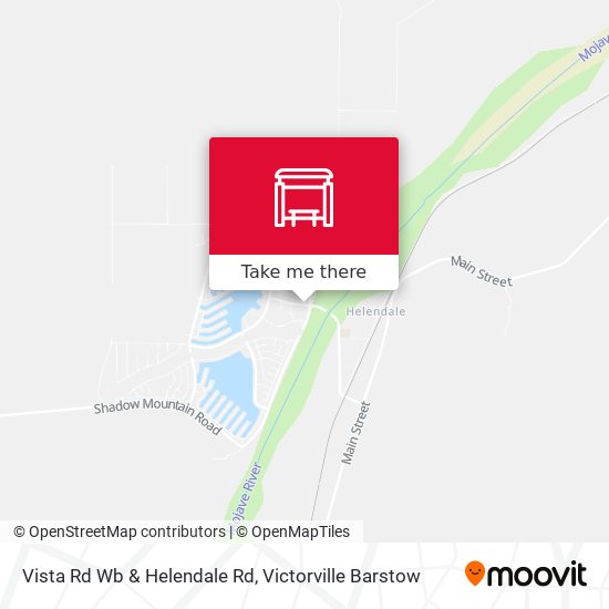 Mapa de Vista Rd Wb & Helendale Rd