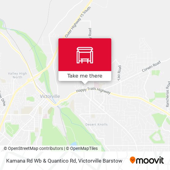 Kamana Rd Wb & Quantico Rd map