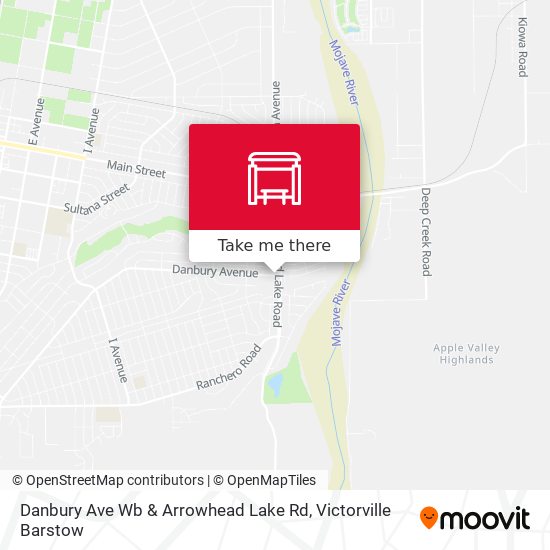 Mapa de Danbury Ave Wb & Arrowhead Lake Rd