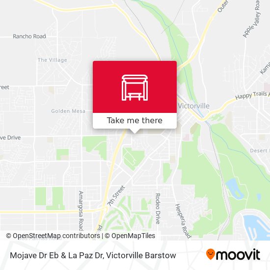 Mapa de Mojave Dr Eb & La Paz Dr