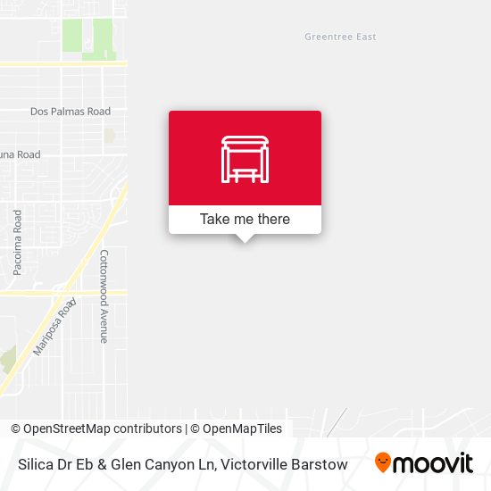 Silica Dr Eb & Glen Canyon Ln map