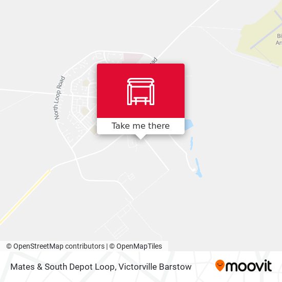 Mates & South Depot Loop map