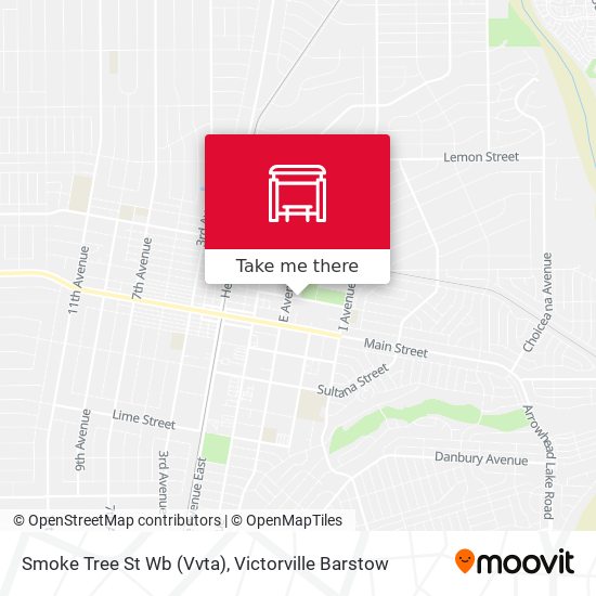 Mapa de Smoke Tree St Wb (Vvta)