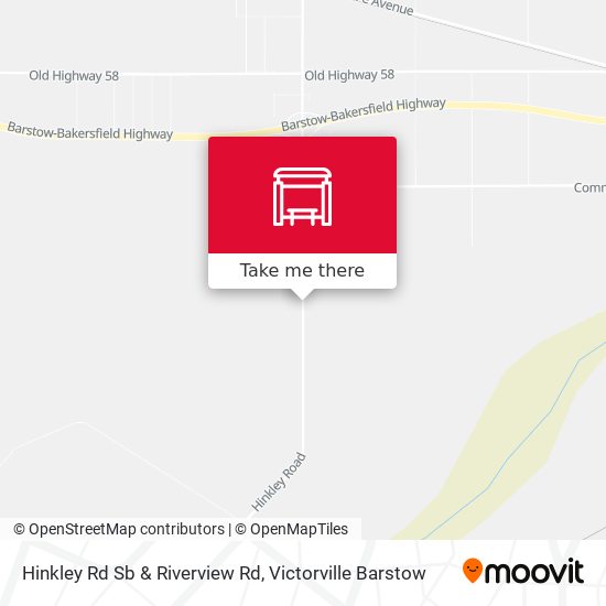 Mapa de Hinkley Rd Sb & Riverview Rd