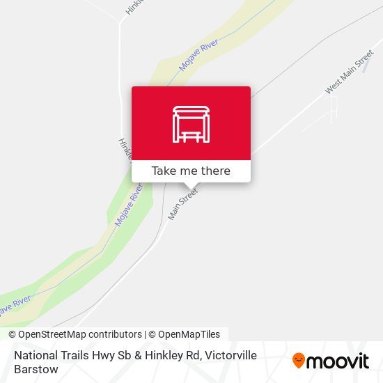 Mapa de National Trails Hwy Sb & Hinkley Rd