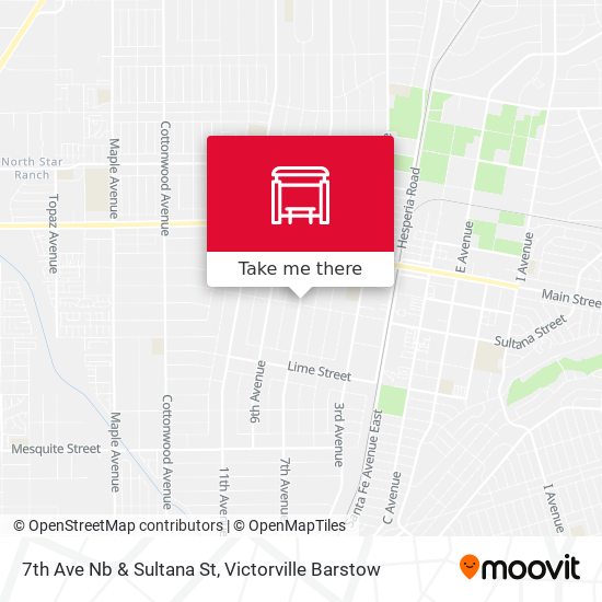 Mapa de 7th Ave Nb & Sultana St