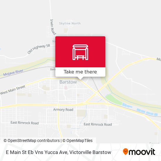 Mapa de E Main St Eb Vns Yucca Ave