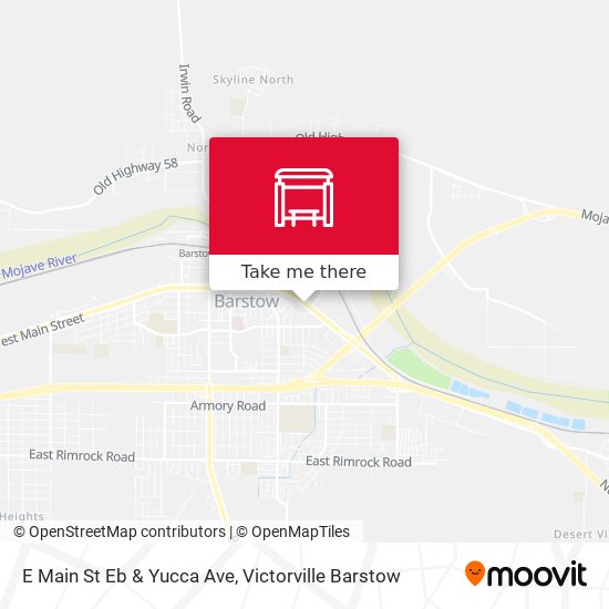 Mapa de E Main St Eb & Yucca Ave
