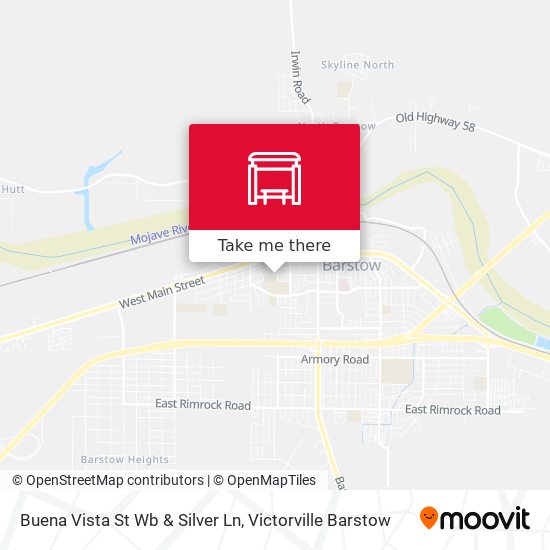 Mapa de Buena Vista St Wb & Silver Ln