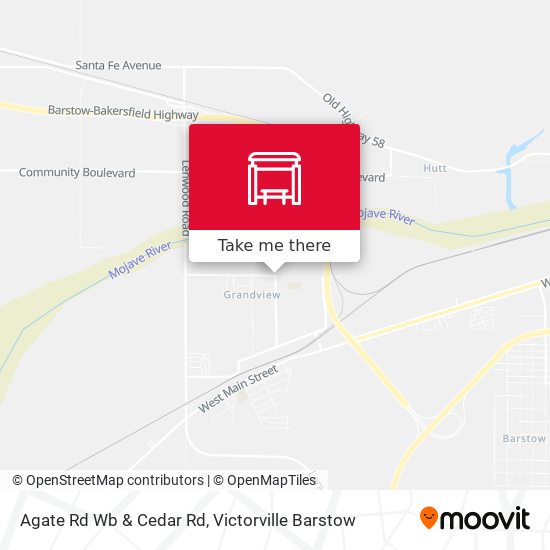 Mapa de Agate Rd Wb & Cedar Rd