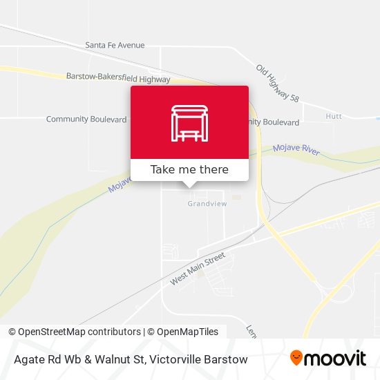 Mapa de Agate Rd Wb & Walnut St