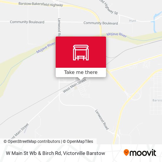 W Main St Wb & Birch Rd map