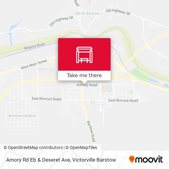 Mapa de Amory Rd Eb & Deseret Ave