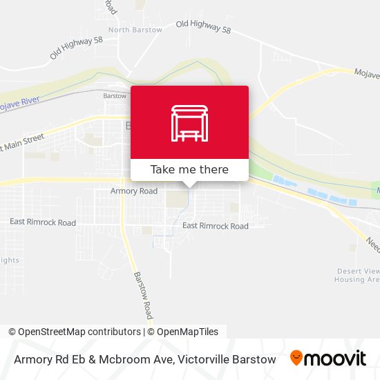 Mapa de Armory Rd Eb & Mcbroom Ave
