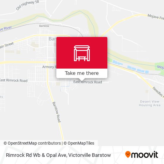 Mapa de Rimrock Rd Wb & Opal Ave