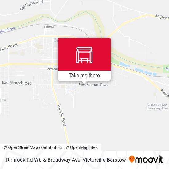 Mapa de Rimrock Rd Wb & Broadway Ave