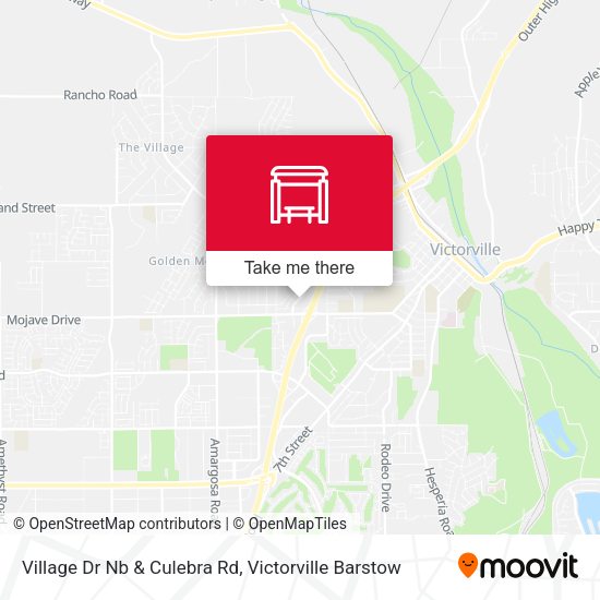 Mapa de Village Dr Nb & Culebra Rd