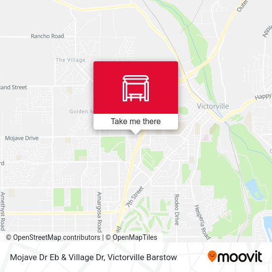 Mojave Dr Eb & Village Dr map