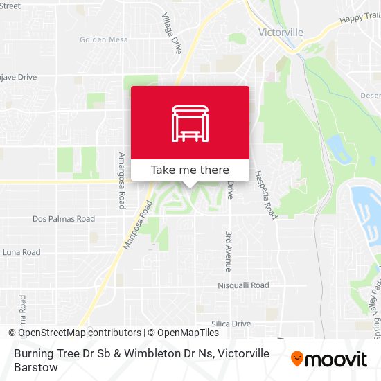 Mapa de Burning Tree Dr Sb & Wimbleton Dr Ns