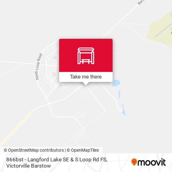Mapa de 866bst - Langford Lake SE & S Loop Rd FS