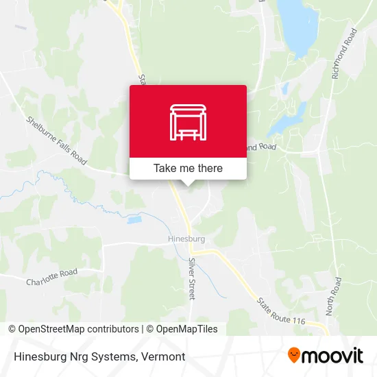 Hinesburg Nrg Systems map