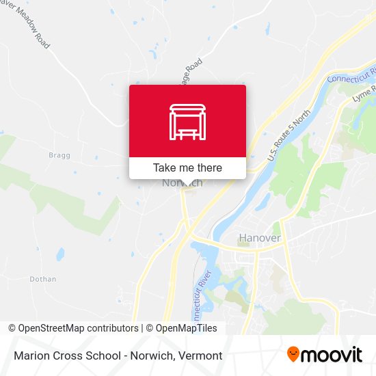 Mapa de Marion Cross School - Norwich