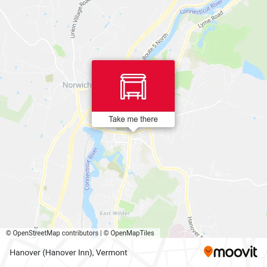Hanover (Hanover Inn) map