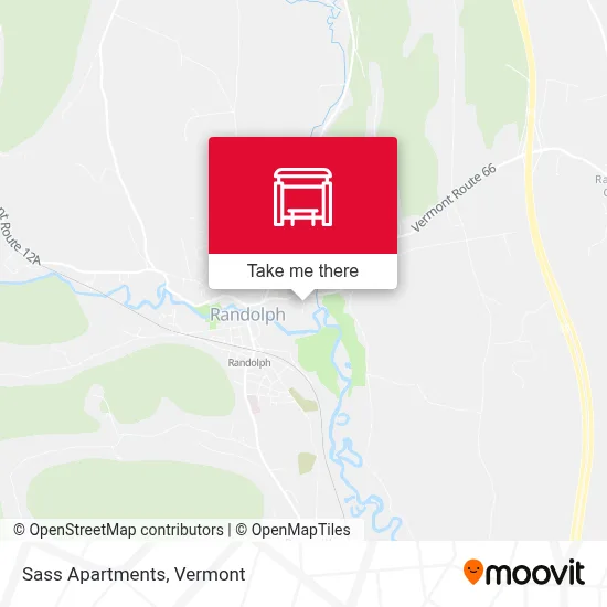 Sass Apartments map